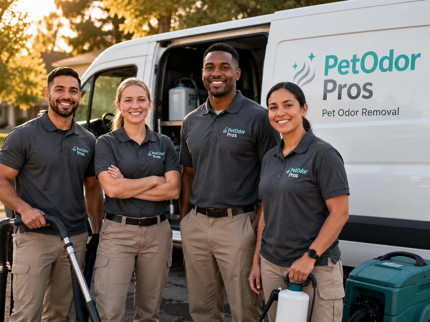 Pet Odor Removal team serving Oakland, TX